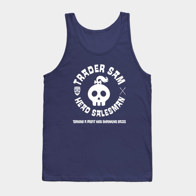 Trader Sam Head Salesman Tank Top by ThisIsFloriduhMan